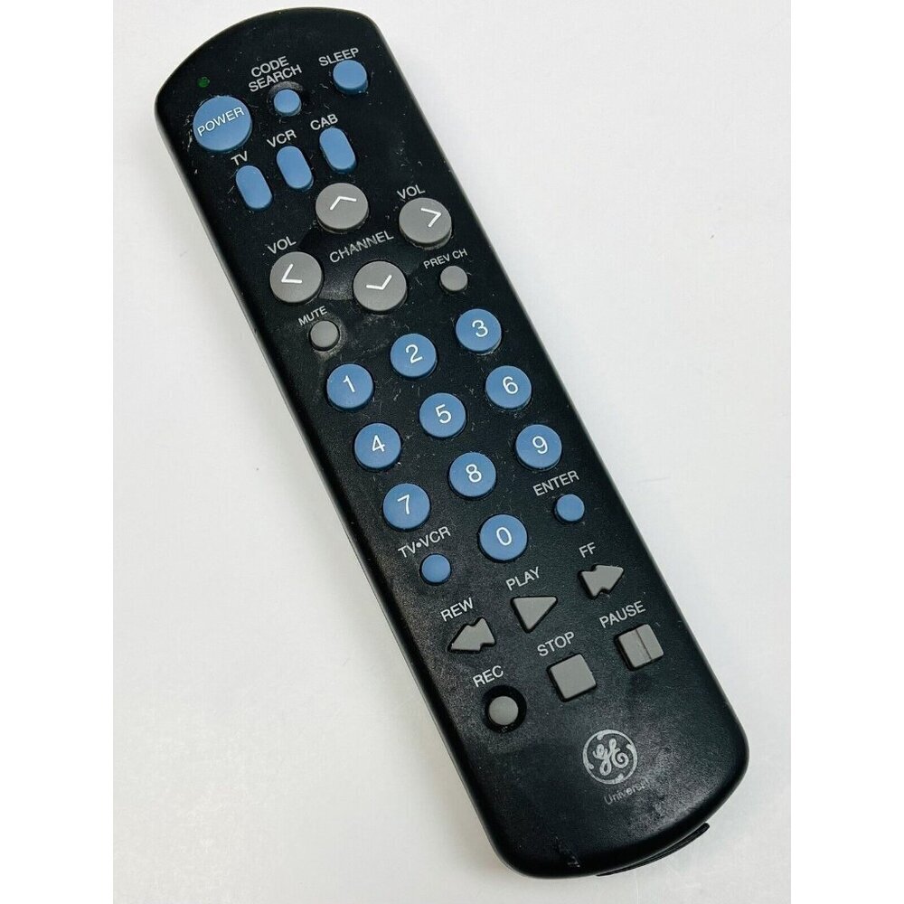 OEM GE Universal REMOTE CONTROL RC94904-F TV/VCR/Cable TESTED WORKS EUC